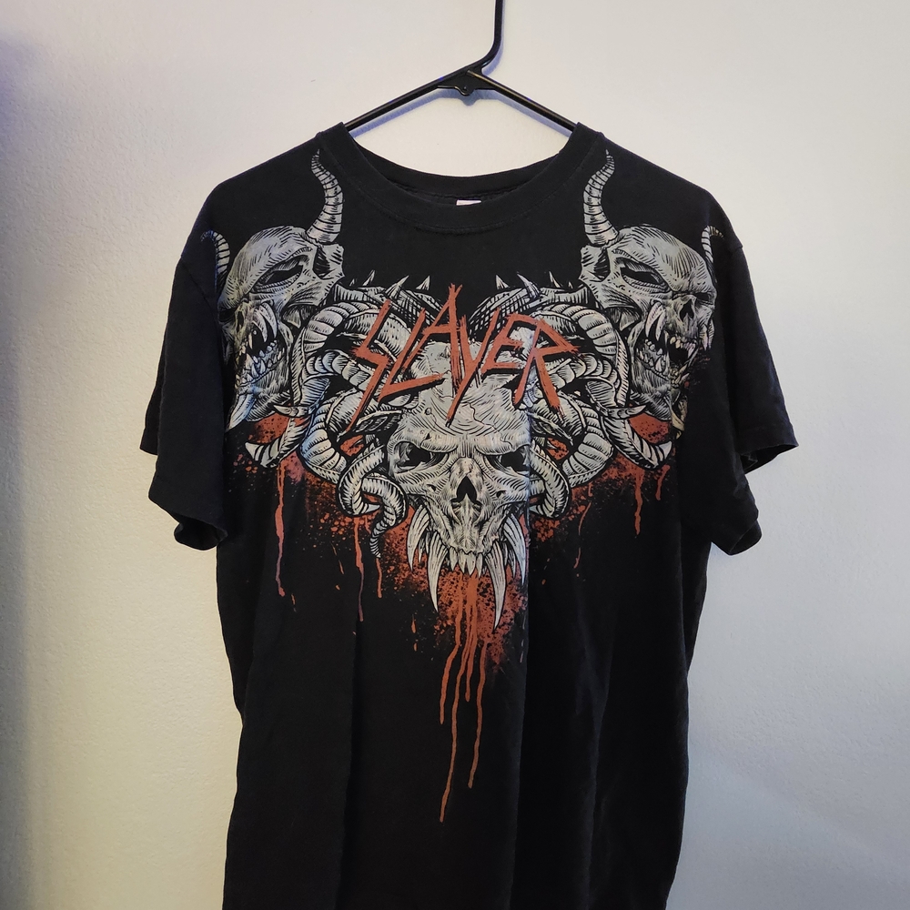 Slayer Used Vintage Band T-shirt Medium